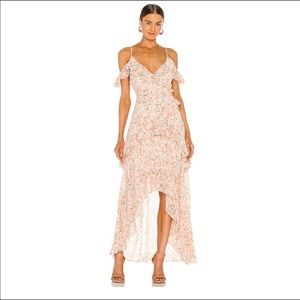 ASTR Pemberly Floral Ruffle Maxi